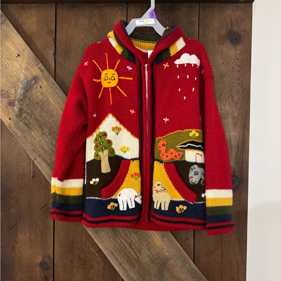 Colorful Kids Sweater with Fun Design - Picture 3 of 4